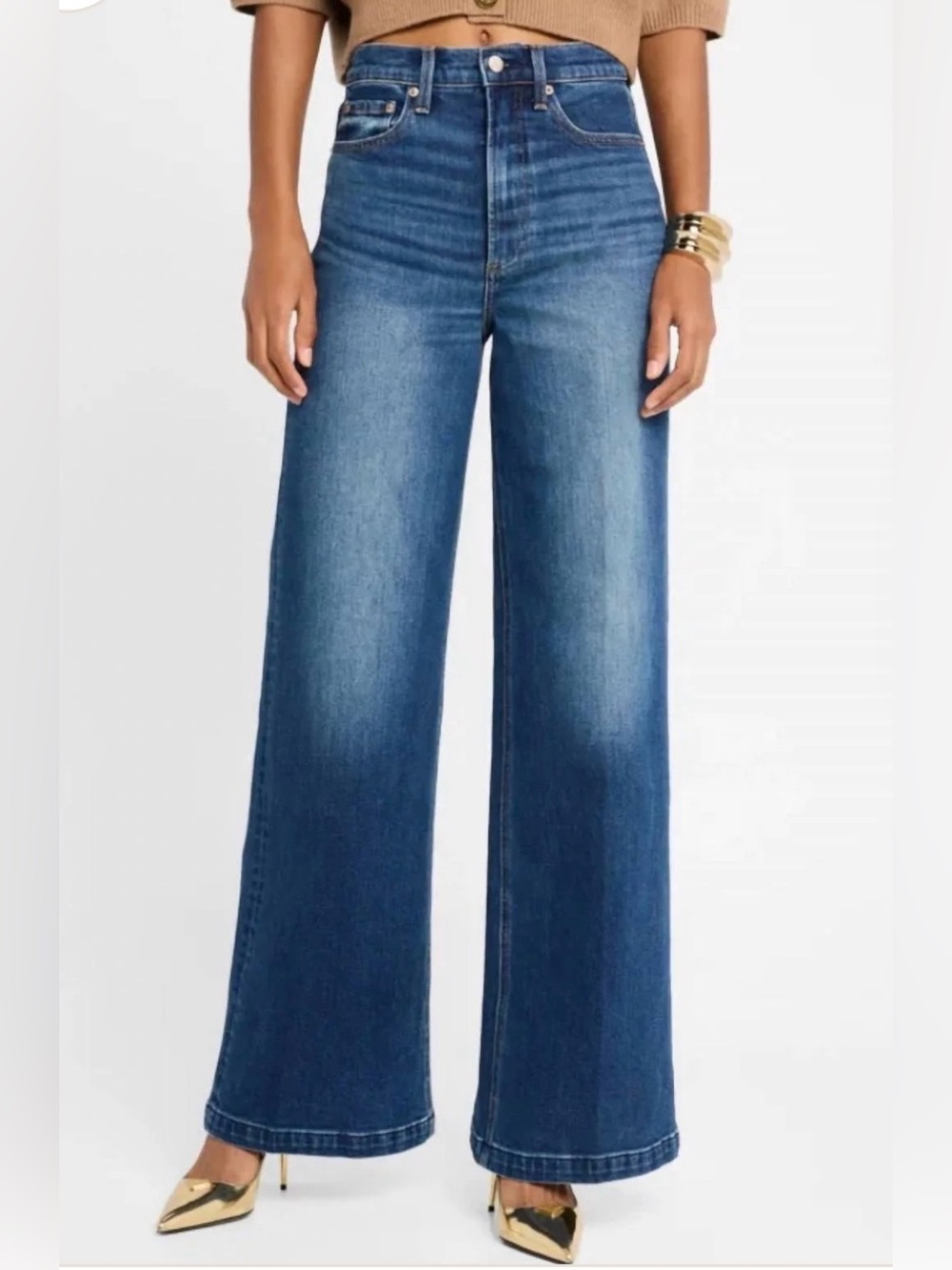 Pistola “Lana” ultra high-rise, wide leg jeans